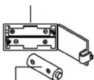 Christopeit AX 2000 - Vervangen van de batterijen: - 1