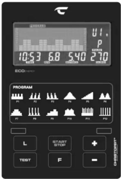 C 2019/19 U1 P 10:53 6.8 5.40 270 ECO ENERGY PROGRAM P1 P2 P3 P4 P5 P6 P7 P8 P9 P10 P11 P12 L START STOP + TEST F - CHENATORIPT*