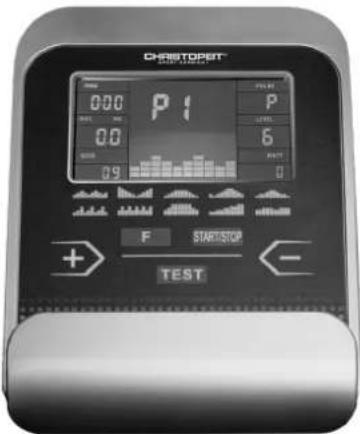 CHISTOPST P1 0.0 0.0 0.9 F START/STOP TEST