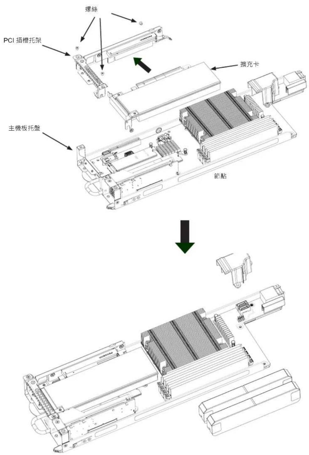 Supermicro SuperServer 5039MC-H8TRF - PCI 擴充卡 - 2