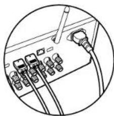 ONKYO TX-RZ70 - (Remarque) Positionnement des cables - 1