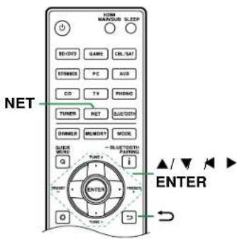 ONKYO TX-RZ70 - Lecture des fichiers musicaux sauvégardés sur un périhérique de stockage USB - 2