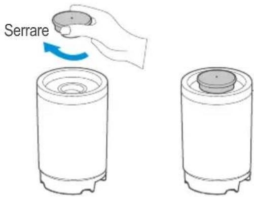 MIDEA X8 - Riempimento del serbatoio dell'acqua pulita - 5