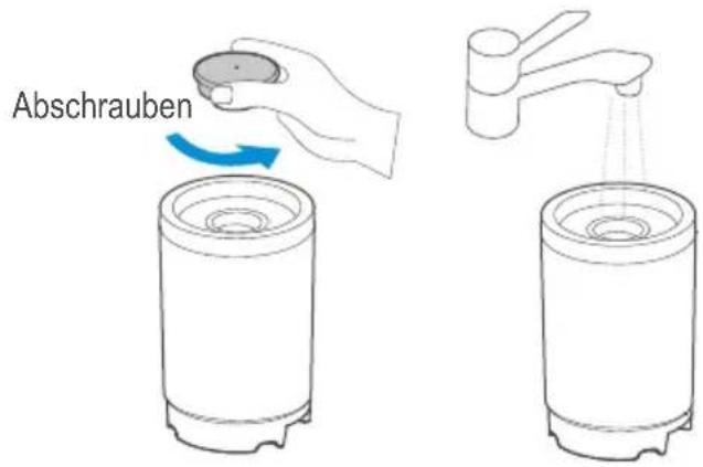 MIDEA X8 - Frischwassertank füllen - 2