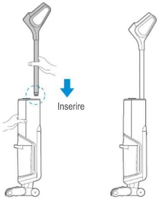 MIDEA X8 - Installazione del manico - 1