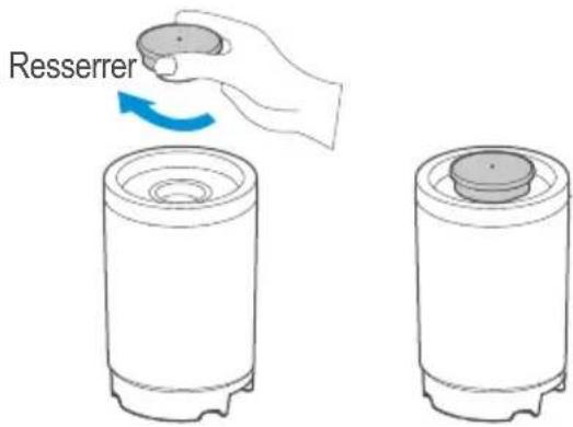 MIDEA X8 - Remplir le réservoir d'eau propre - 5
