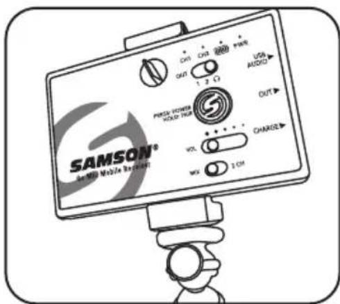 SAMSON Go Mic Mobile HXD2 - Leyendas del Receptor Go Mic Mobile Receiver (GMM) - 11