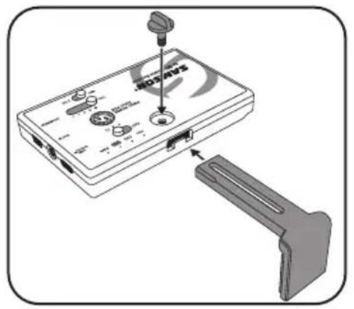 SAMSON Go Mic Mobile HXD2 - Mounting to a tablet - 1