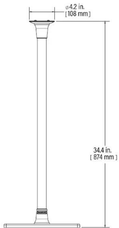 SANUS WSSE11 - Dimensions - 2
