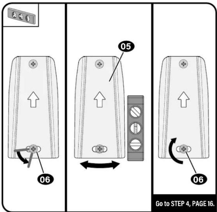 06 05 Go to STEP 4, PAGE 16.