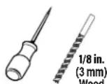 SANUS WSWME12 - Wood Stud Install - 2