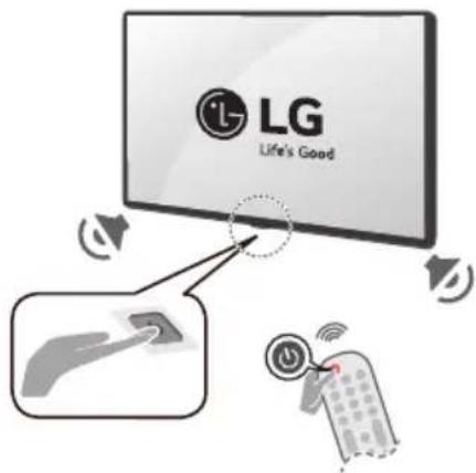 LG OLED42C3PUA - Turning on the TV - 1