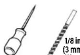 SANUS WSWME31 - Tools Needed - 4