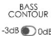 JBL 4329P - Ajustes recomendados de BASS CONTOUR - 2