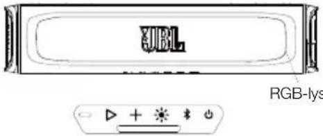 JBL Rallybar XL - Indstilling af DIY-RGB-lys - 1