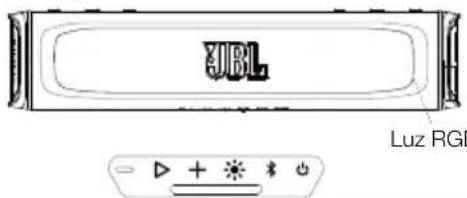 JBL Rallybar XL - Ajuste manual de las luces RGB - 1