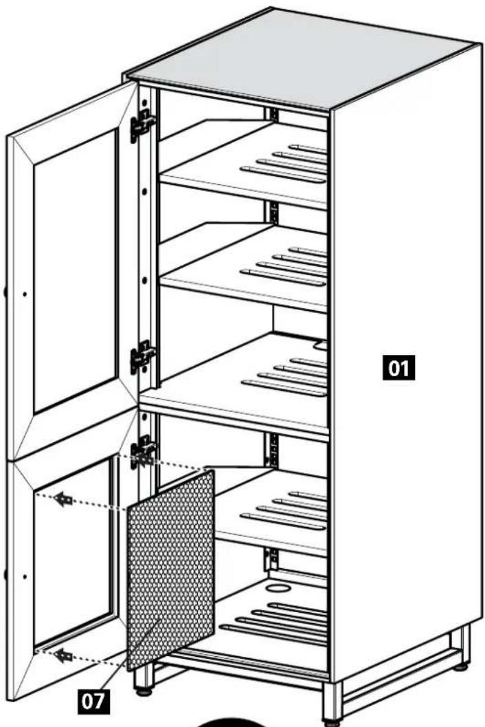SANUS CADENZA53 - Parts for STEP 4 - 2