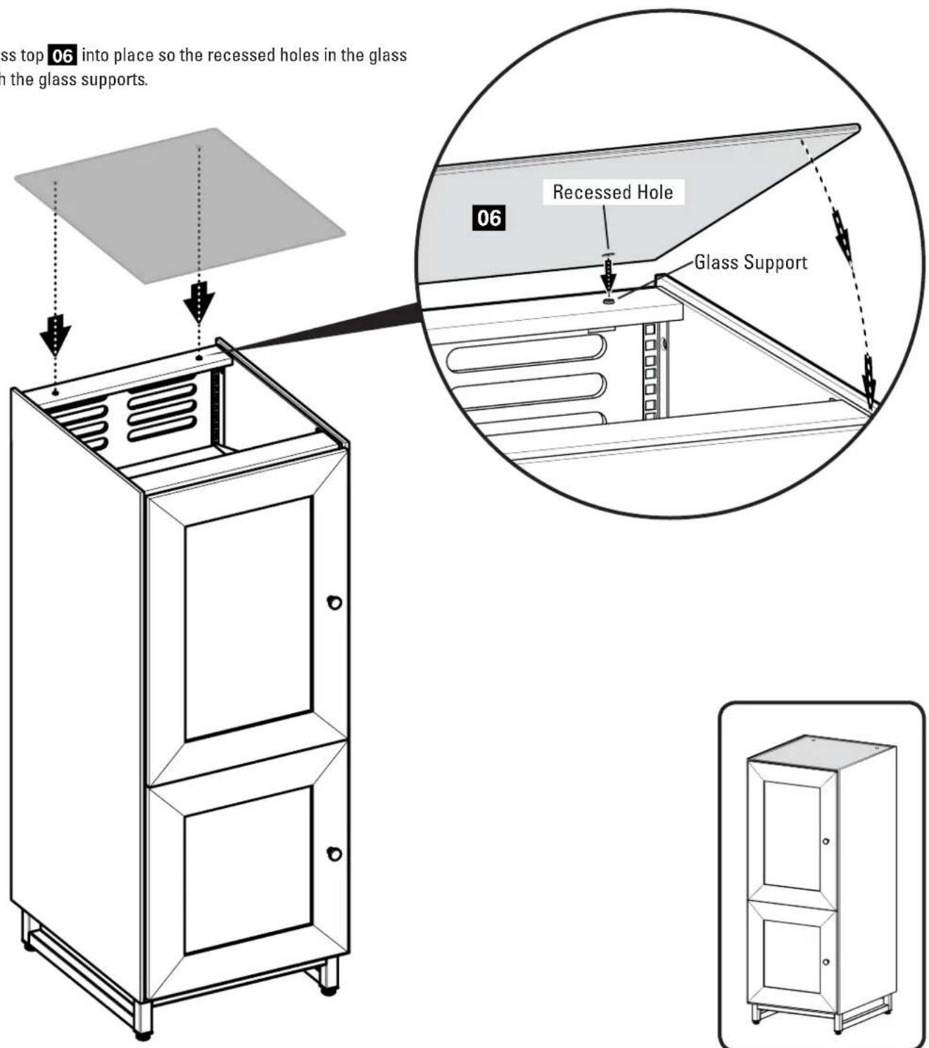 SANUS CADENZA53 - Glass Top - 2