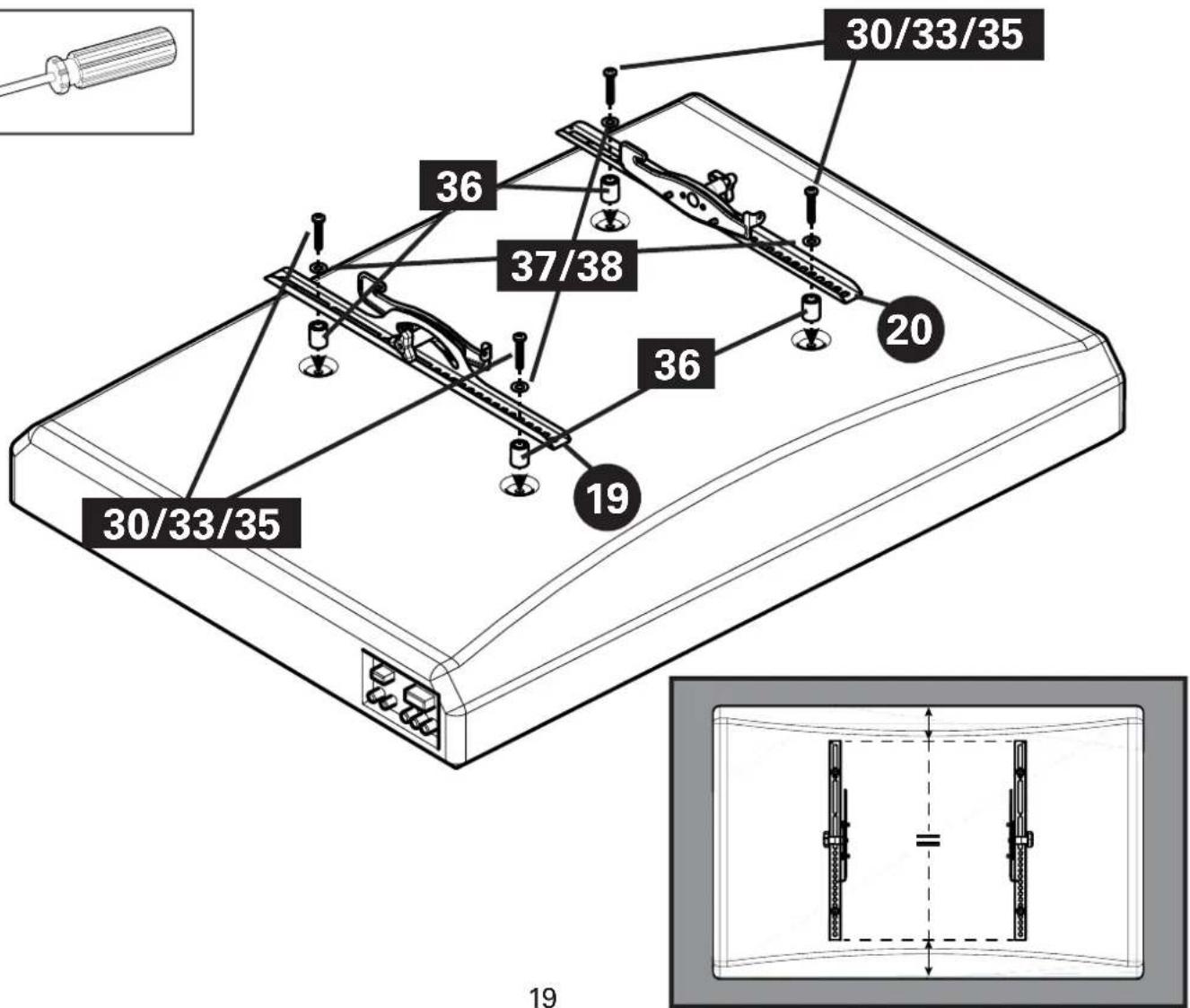 30/33/35 36 37/38 36 20 30/33/35 19 19