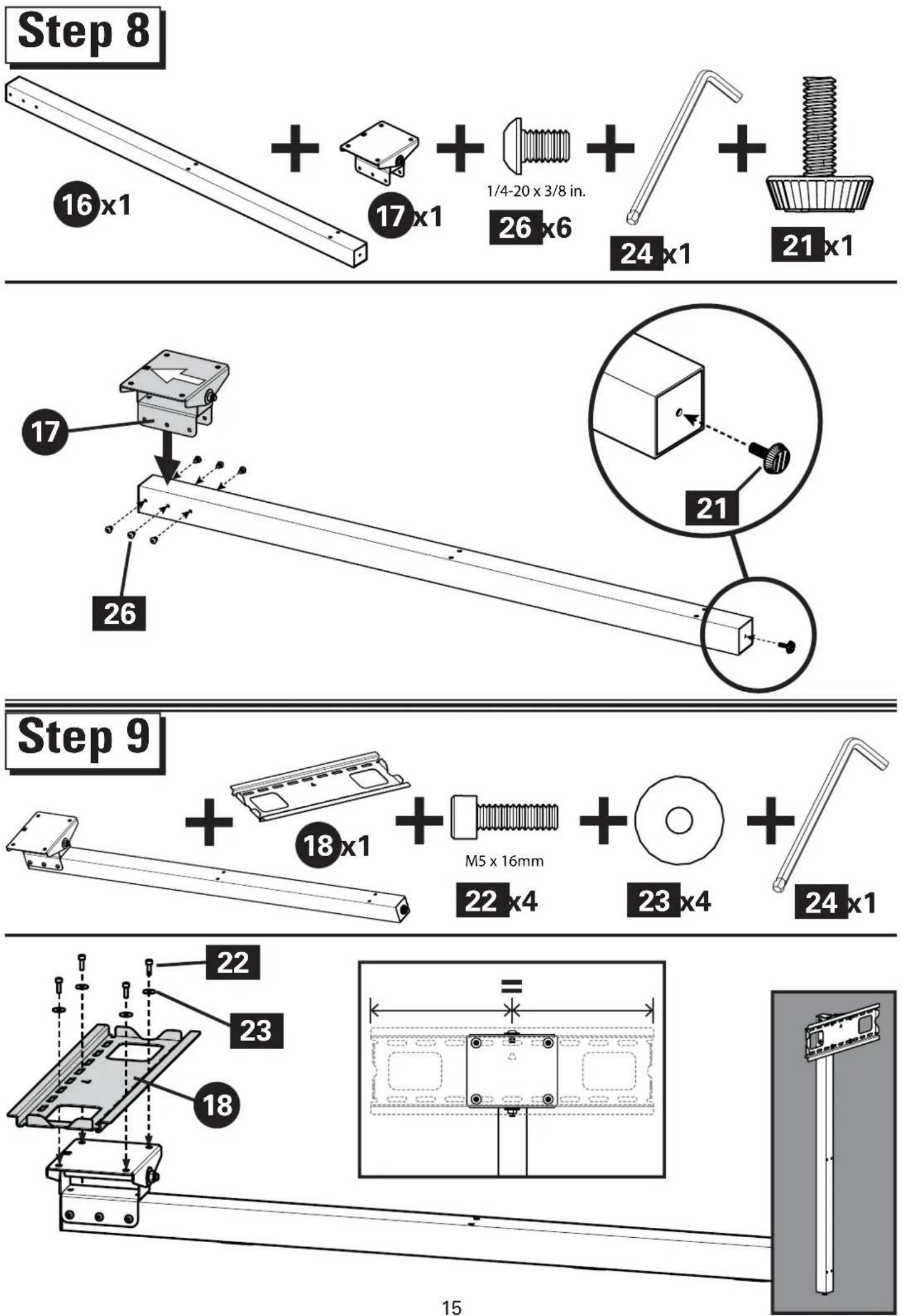 SANUS BFV846 - Step 7 - 10
