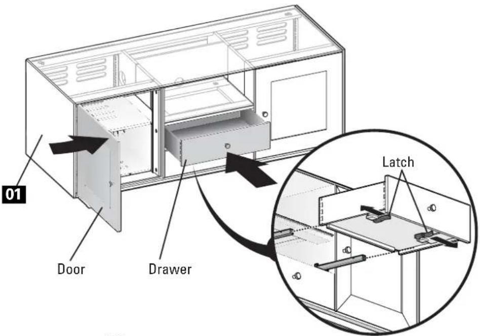 01 Door Drawer Latch