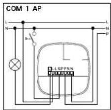 COM 1 AP L N L N L P LSPPN
