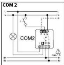 COM 2 L N L P S N COM2 L R1.02 max: 7 A B1 B2 B3