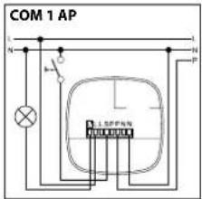 COM 1 AP L N L N P 1.5PPN
