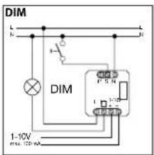 DIM L N DIM P S N 1-10V 1-10V mA 10mA