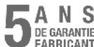 STEINEL Dual HF - Garantie du fabricant - 1