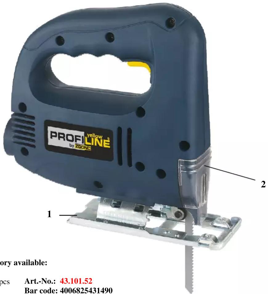 EINHELL YPL 603 - Technical data: - 1