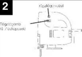 EINHELL ST-LE 350 E - Fürészlap csere - 3