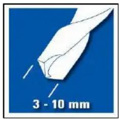 3 - 10 mm