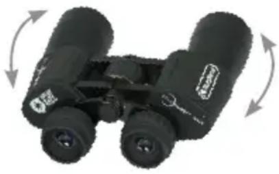 CELESTRON EclipSmart - Regolazione della distanza interpupillare (DIP) - 1