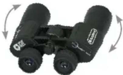 CELESTRON EclipSmart - Ajustement de la distance interpupillaire (IPD). - 1