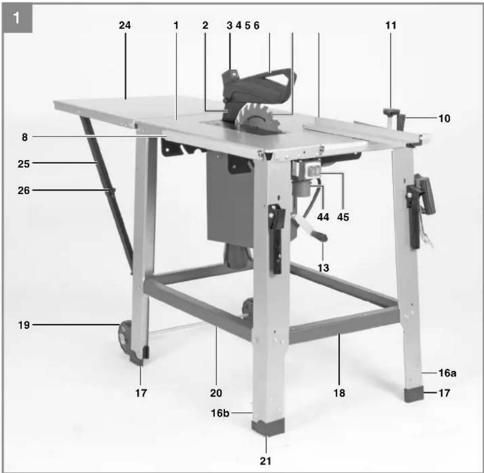 EINHELL TE-TS 2831 UD - 1