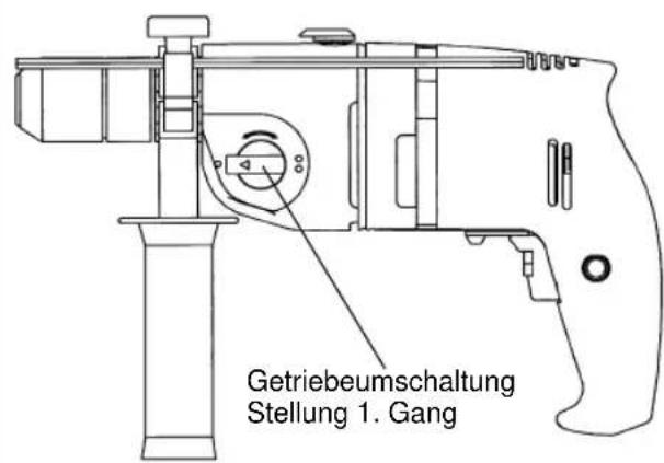 EINHELL BM-G 800 E - Ausschalten: - 1