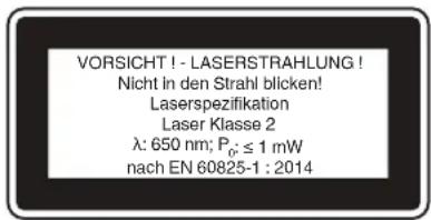 EINHELL N-KGS 250 UG - Attention! Rayon laser - 1
