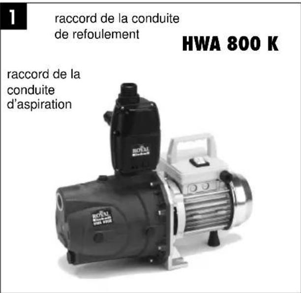 EINHELL HWA 800 K - Conduite d'aspiration - 1
