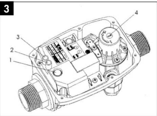 EINHELL HWA 800 K - Fonctionnement de l'interrupteur de débit et mise en service - 1