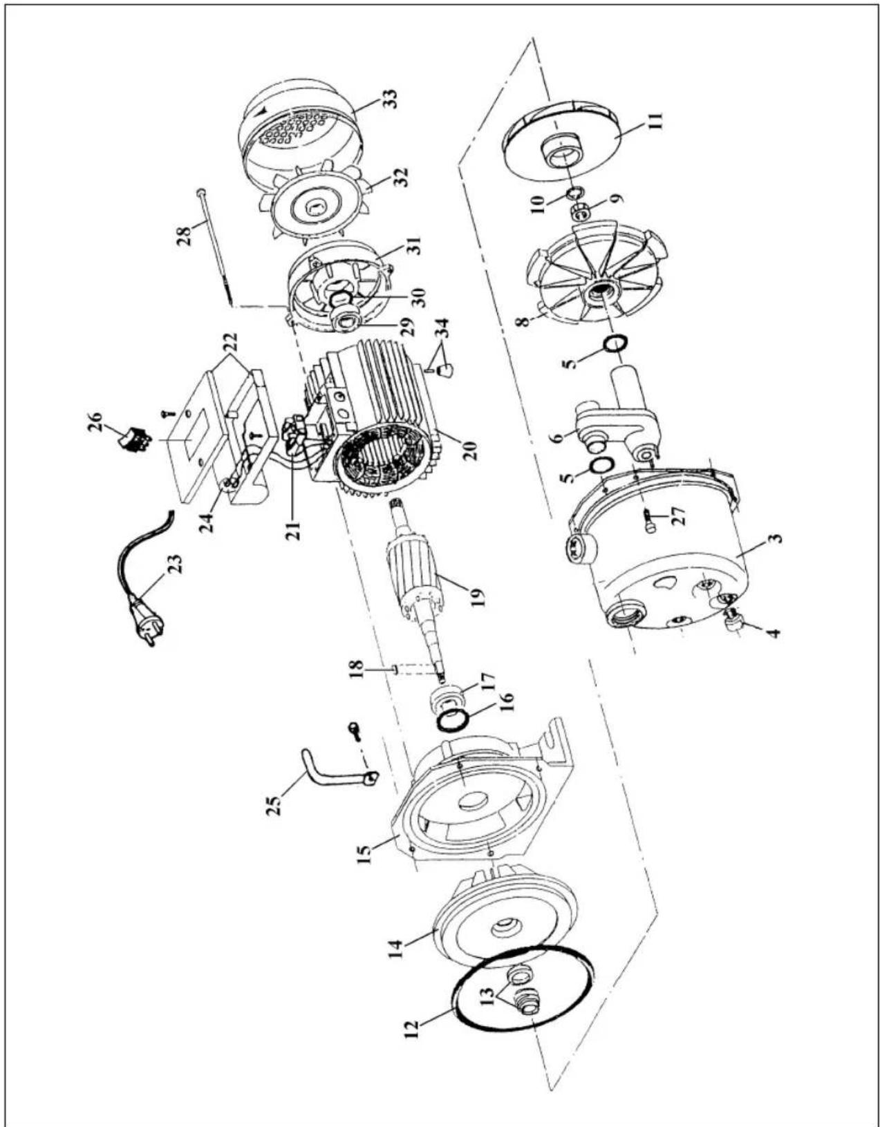 EINHELL HWA 800 K - Technische gegevens: - 2