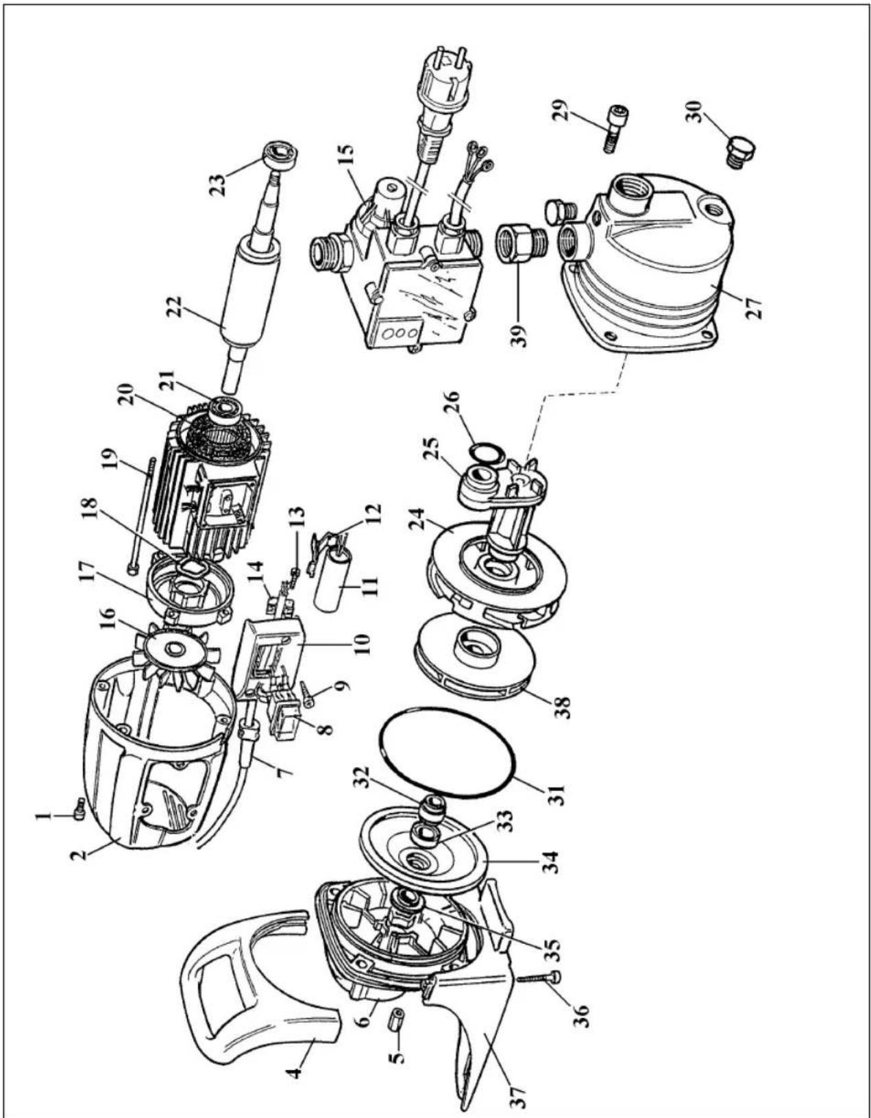 EINHELL HWA 2000 INOX - Technische gegevens: - 2