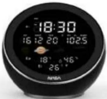 Nasa WSP1500BK - WETTERSTATION / BLUETOOTH-LAUTSPRECHER REF : WSP1500BK - 1
