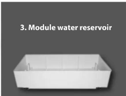 3. Module water reservoir