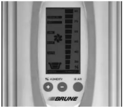 80 70 22 45 40 258 5% % HUMIDITY 水 AIR BRUNE