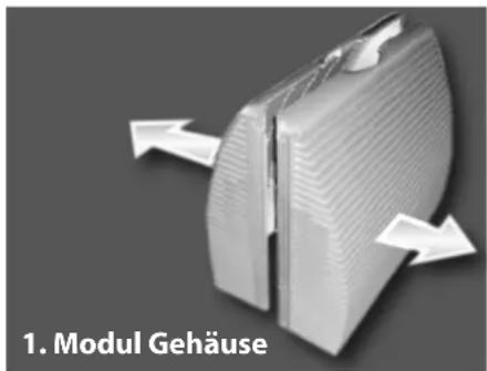 1. Modul Gehäuse