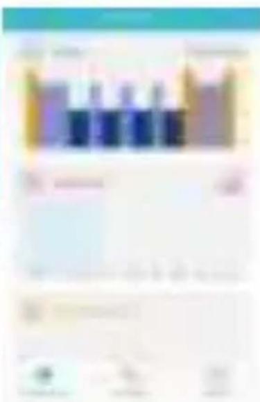 Scanned document with blurred text blocks and a central logo, likely a product or service form.
