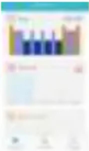 Blurred screenshot of a document with Chinese text and abstract graphical elements, likely from a presentation or report.