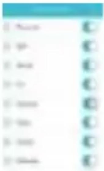Cropped image showing a row of vertically aligned text labels with 'C' in the top section.