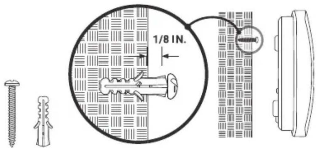HIOAZO HO-SC-6W - Étape 2 : Marquez les emplacements des vis - 2